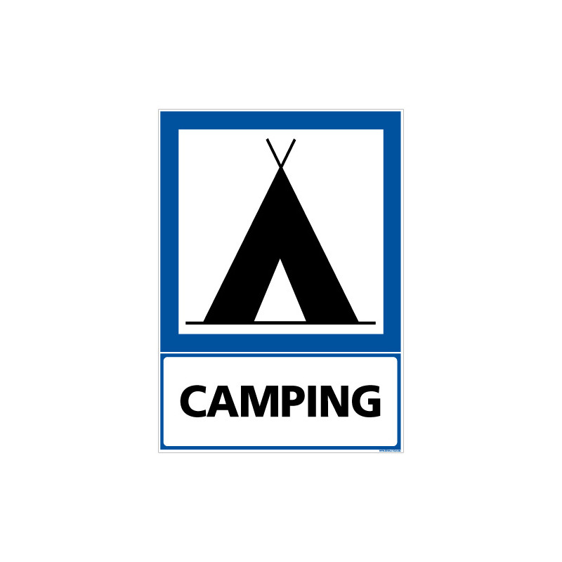 PANNEAU INFORMATION CAMPING (F0223)