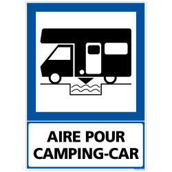 PANNEAU INFORMATION AIRE POUR CAMPING-CAR (F0224)