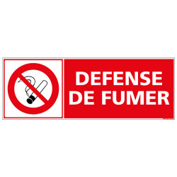 PANNEAU DEFENSE DE FUMER (A0439)