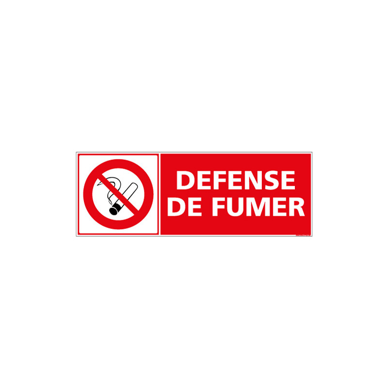 PANNEAU DEFENSE DE FUMER (A0439)