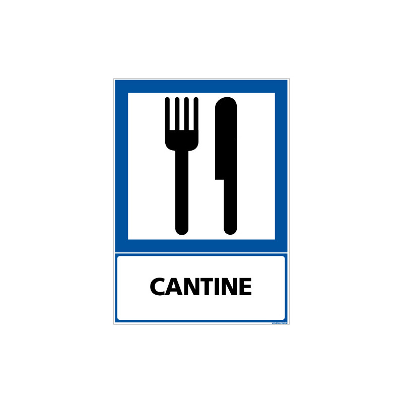 PANNEAU INFORMATION CANTINE (F0226)