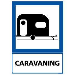 PANNEAU INFORMATION CARAVANING (F0229)