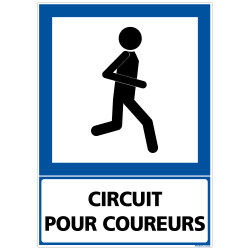 PANNEAU CIRCUIT POUR COUREURS (F0233)