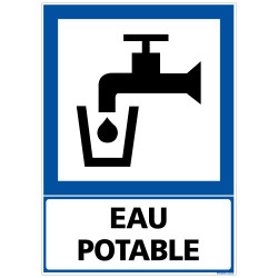 PANNEAU EAU POTABLE (F0240)