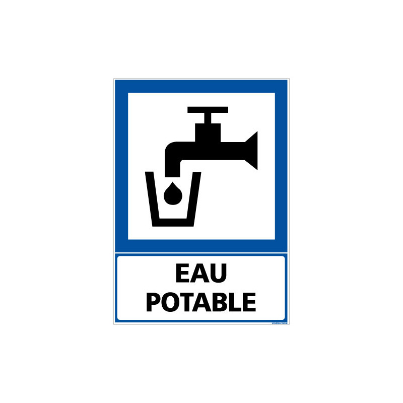 PANNEAU EAU POTABLE (F0240)