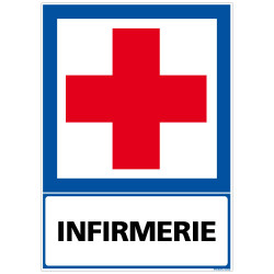 PANNEAU INFIRMERIE (F0256)