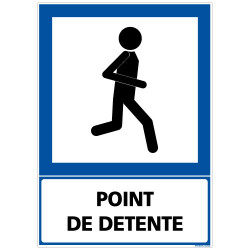 PANNEAU INFORMATION POINT DETENTE (F0258)