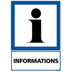 PANNEAU INFORMATION POINT D'INFORMATION (F0265)