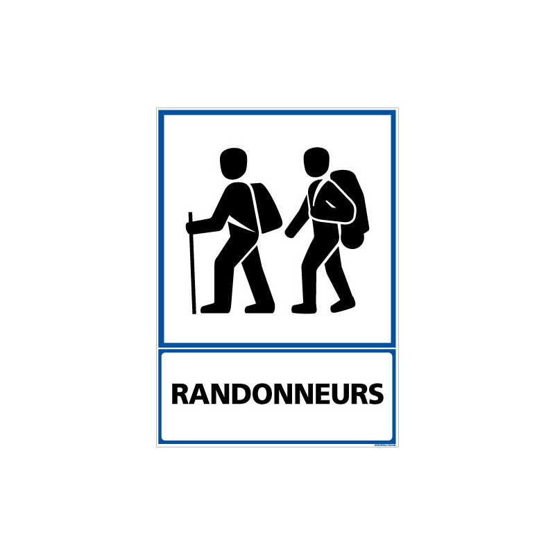 PANNEAU RANDONNEURS (F0277)