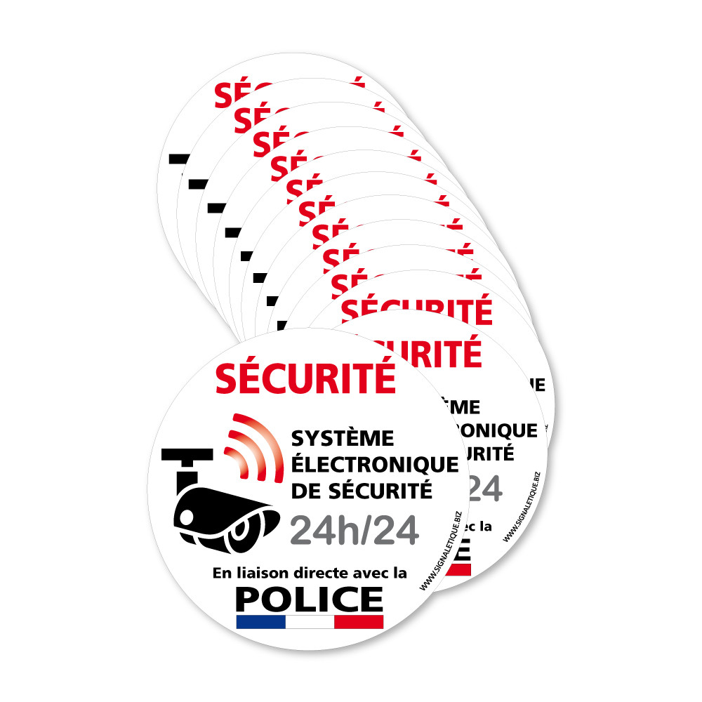 Autocollant handicapé - Direct Signalétique