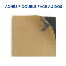 Adhésif double face plaque stop pub