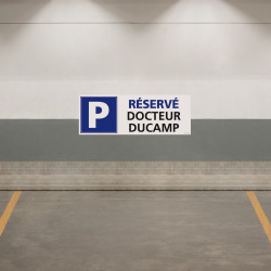 panneau parking privé personnalisable