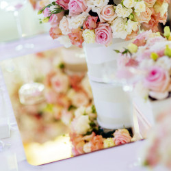 Plateau de mariage or