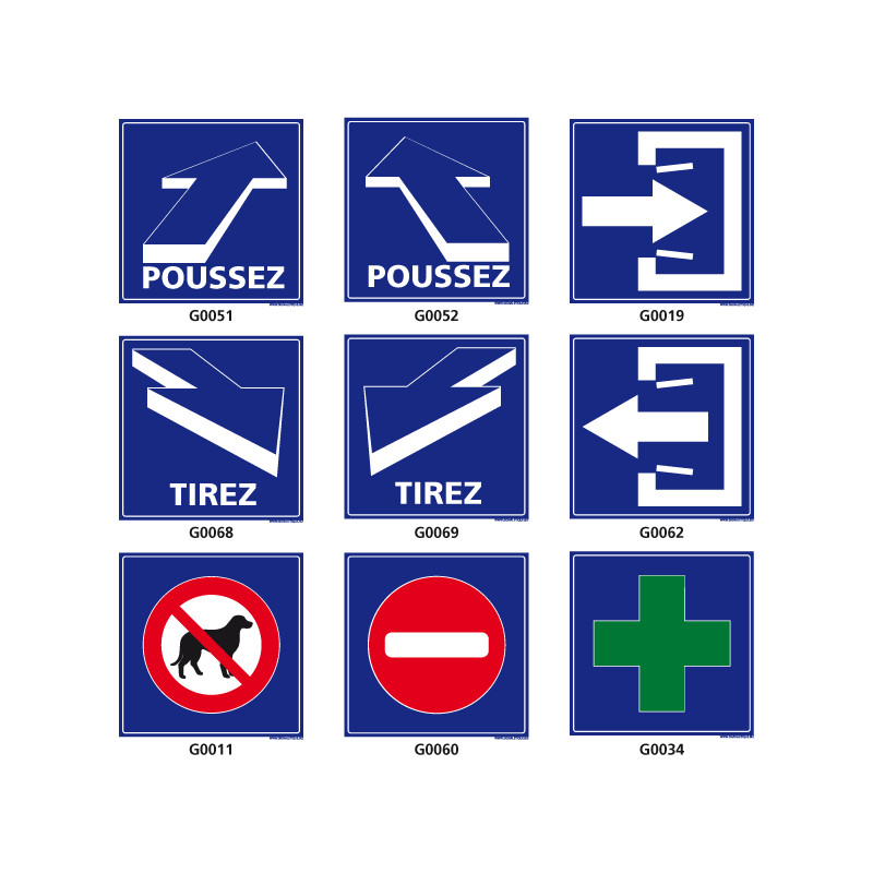 Panneau de Signalisation d'Information d'entree