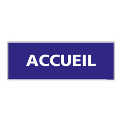 PANNEAU SIGNALISATION INFORMATION ACCUEIL (G0088)