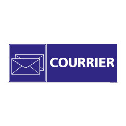 PANNEAU SIGNALISATION INFORMATION COURRIER