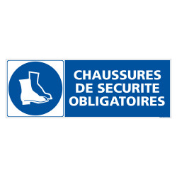 panneau chaussures de securite obligatoires