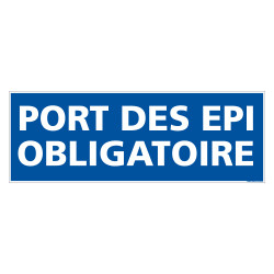 panneau port des epi obligatoire