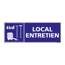 PANNEAU SIGNALISATION INFORMATION LOCAL ENTRETIEN (G0267)