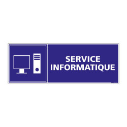 PANNEAU SIGNALISATION INFORMATION SERVICE INFORMATIQUE