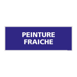 PANNEAU SIGNALISATION INFORMATION PEINTURE FRAICHE (G0908)