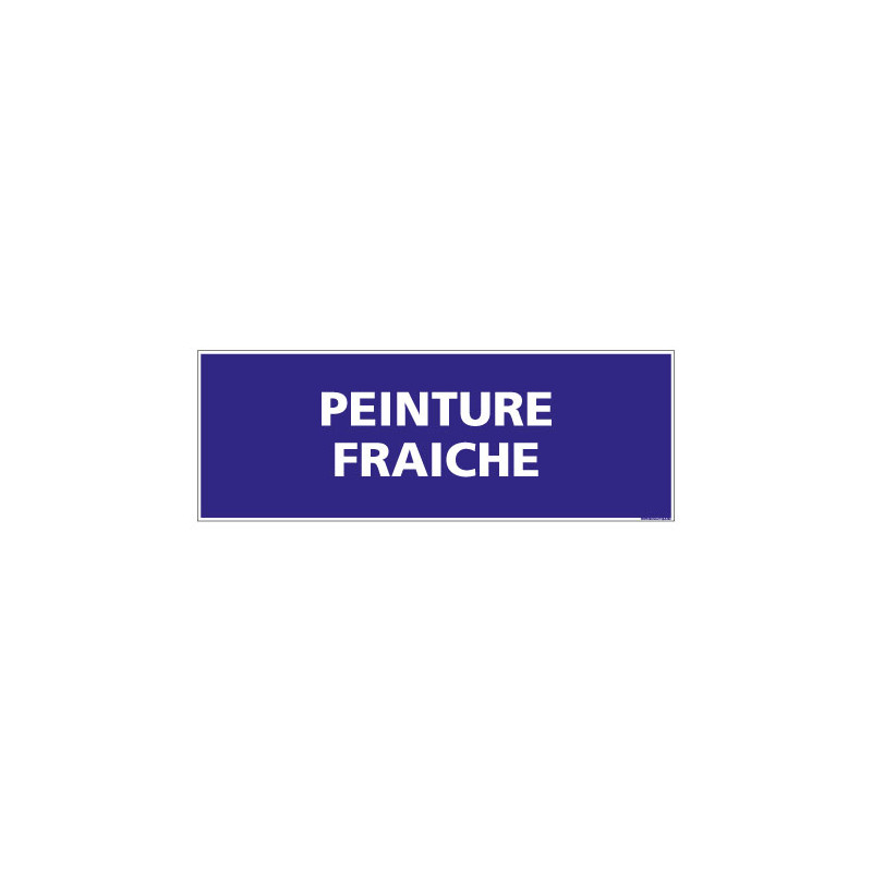 PANNEAU SIGNALISATION INFORMATION PEINTURE FRAICHE (G0908)
