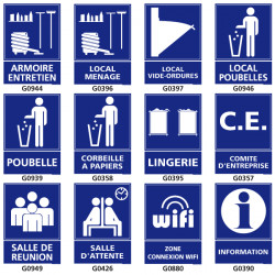 Signalisation d'information des locaux