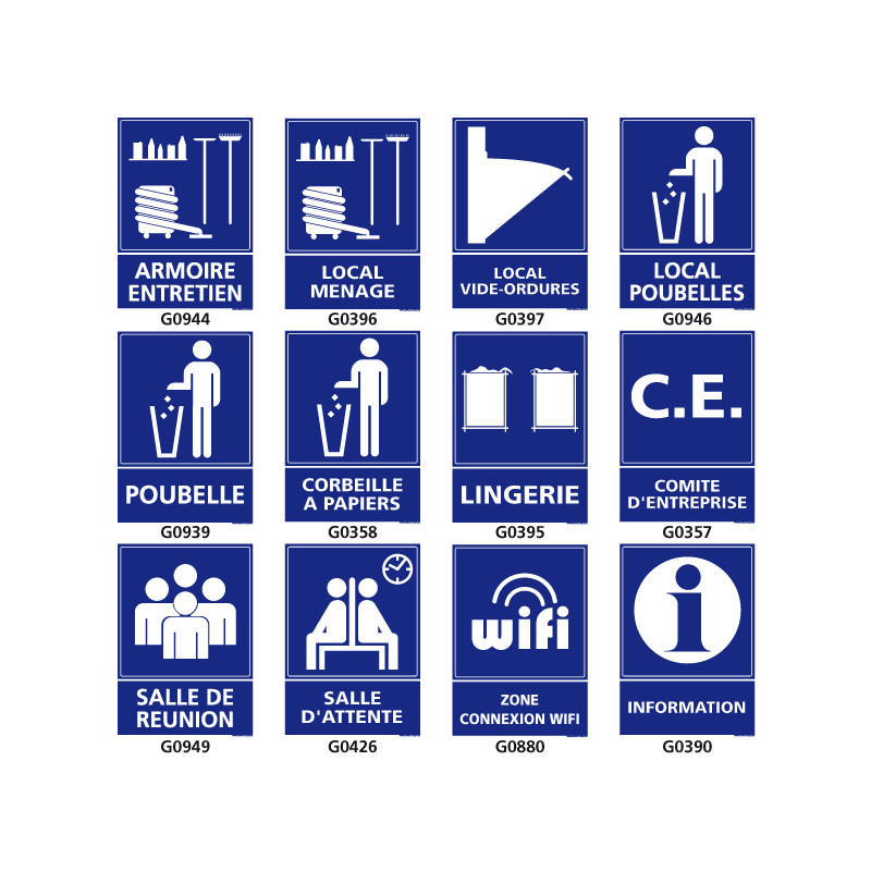 Signalisation d'information des locaux