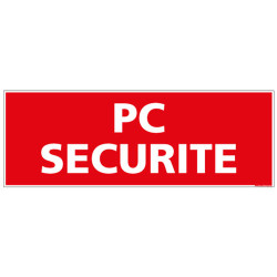 PANNEAU POSTE DE CONTROLE SECURITE (A0508)