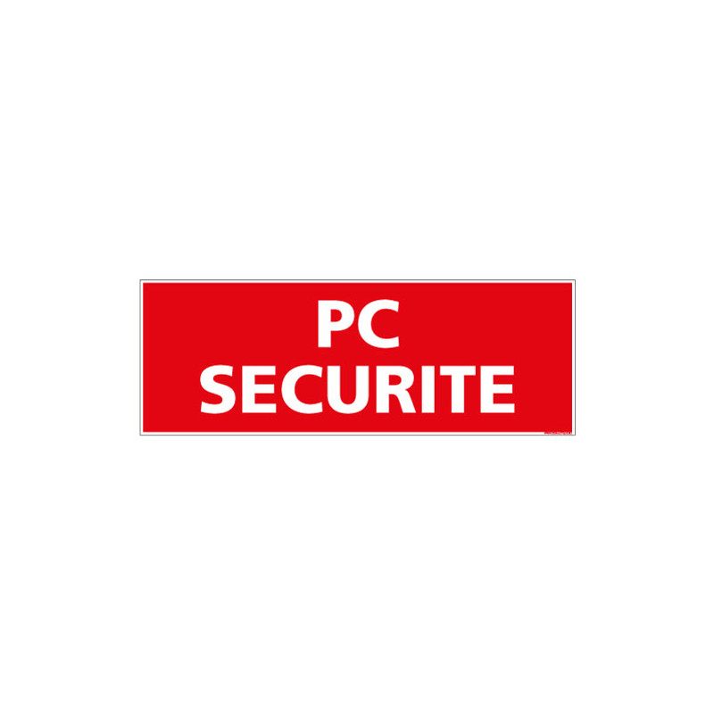 PANNEAU POSTE DE CONTROLE SECURITE (A0508)