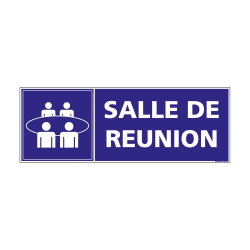 PANNEAU SIGNALISATION INFORMATION SALLE DE REUNION (G1121)