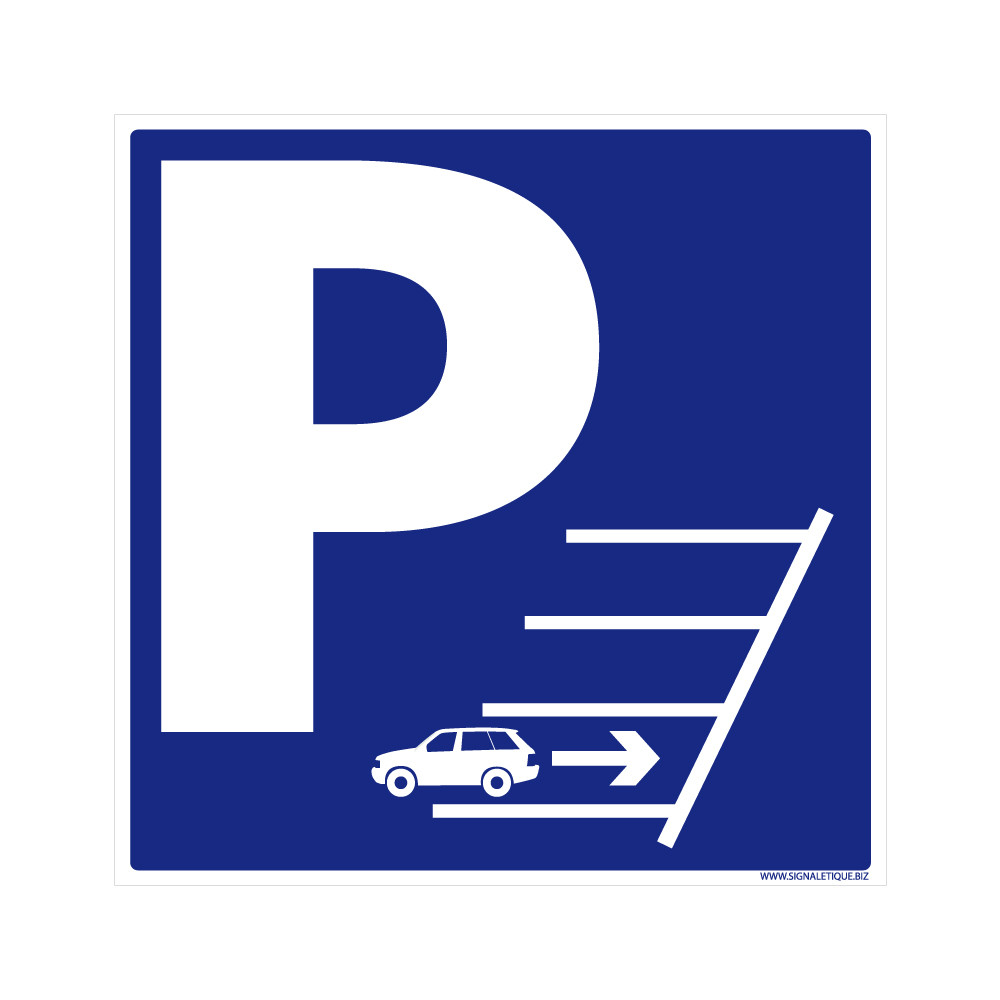 panneau parking marche arrière