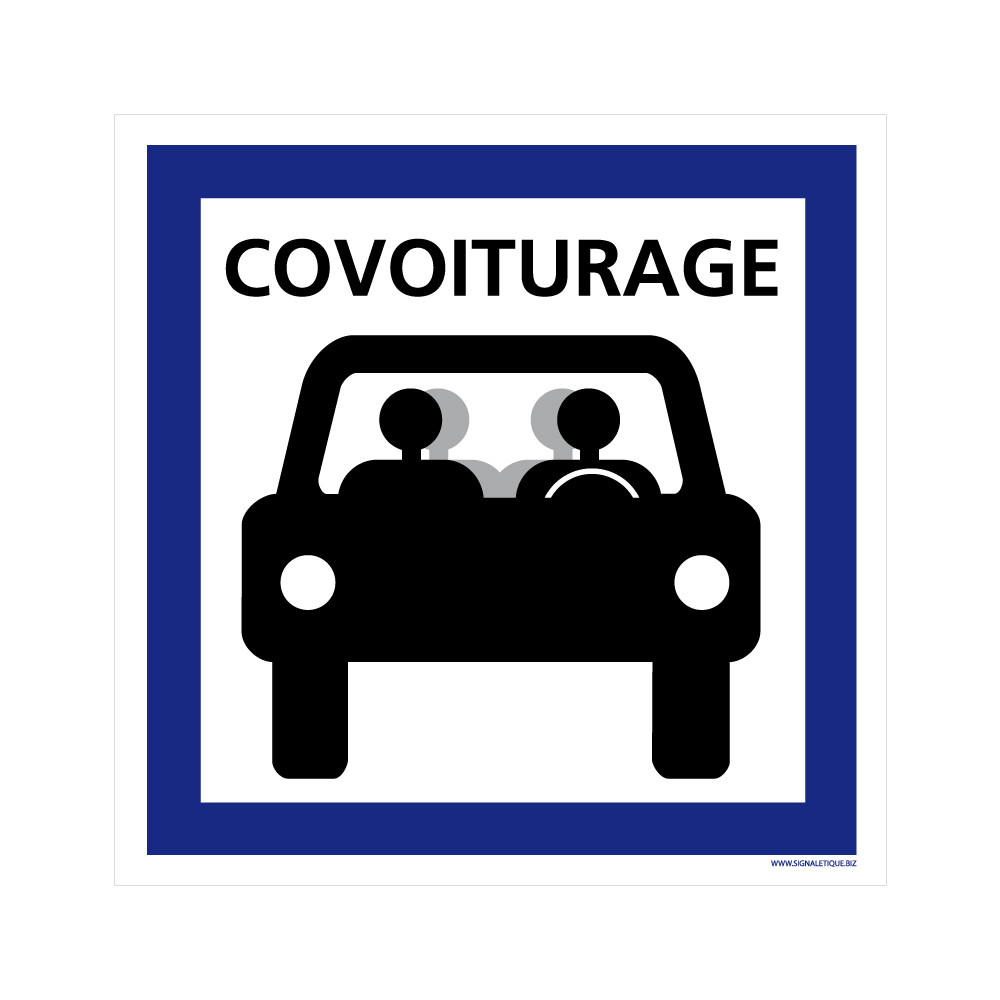 panneau parking covoiturage