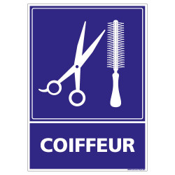 PANNEAU D'INFORMATION COIFFEUR (G1306)