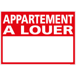 PANNEAU APPARTEMENT A LOUER AKYLUX 3,5mm - 700 x 500mm (G1312)