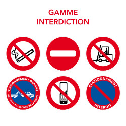 gamme interdiction