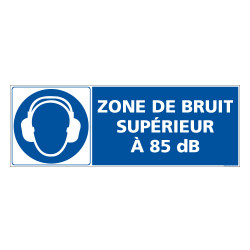 PANNEAU ZONE DE BRUIT...