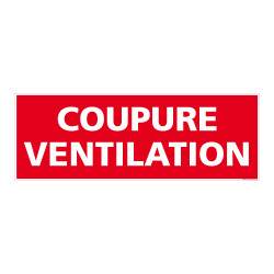 PANNEAU COUPURE VENTILATION...