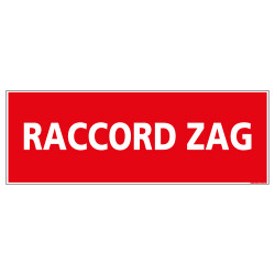 Panneau RACCORD ZAG (A0522)