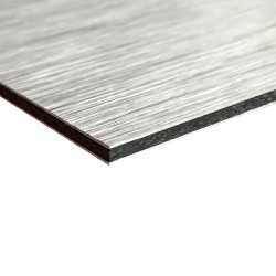 Panneau Composite Aluminium Brossé 3 mm