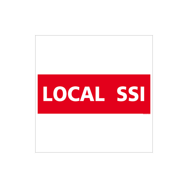 Panneau LOCAL SSI (A0526)
