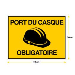 Signalisation de chantier provisoire