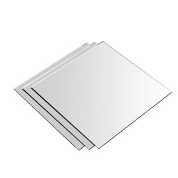LOT DE 3 MIROIRS AUTOCOLLANTS CARRE 19x19cm (PLEXI_MIROIR_014)