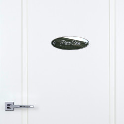 MIROIR PLAQUE DE PORTE PETIT COIN SHABBY (PLEXI_MIROIR_022)