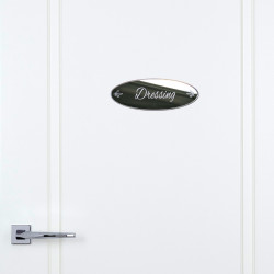 MIROIR PLAQUE DE PORTE DRESSING SHABBY (PLEXI_MIROIR_026)