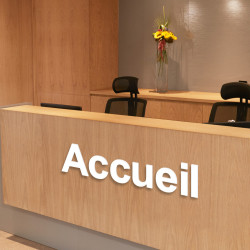 Lettre Décorative Plexiglass Blanc. Lettrage Adhésif Plastique Plexi. Lettre Autocollante pour Prénom, Décoration Mariage, Ensei