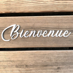 Mot Décoratif Cuisine, Dressing, Welcome, Home? Décoration Murale Lettrage Relief. Mot Géant 3D Plexi Blanc