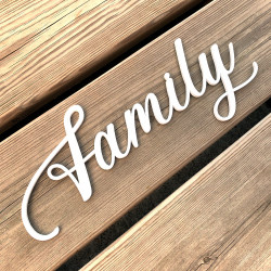 Mot Décoratif Cuisine, Dressing, Welcome, Home? Décoration Murale Lettrage Relief. Mot Géant 3D Plexi Blanc