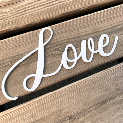 Mot Décoratif Cuisine, Dressing, Welcome, Home? Décoration Murale Lettrage Relief. Mot Géant 3D Plexi Blanc