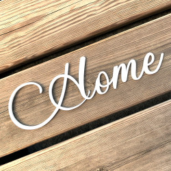 Mot Décoratif Cuisine, Dressing, Welcome, Home? Décoration Murale Lettrage Relief. Mot Géant 3D Plexi Blanc